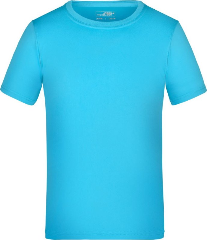 Daiber JN 358K Dětské žerzejové sportovní tričko 02.358K turquoise - Pro děti pro děti trička