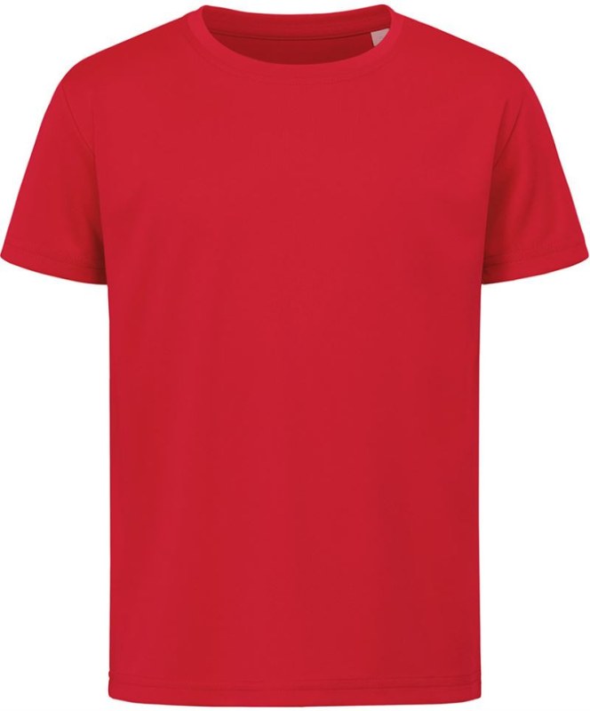 Stedman Sports-T Kids Dětské sportovní tričko Interlock 05.8170 crimson red