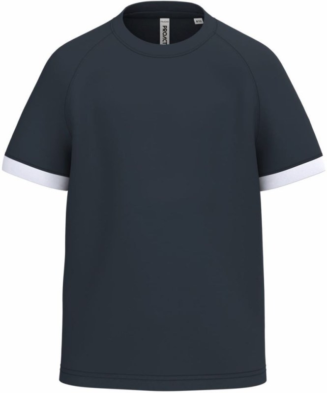 Kariban ProAct PA 4046 Dětské kontrastní sportovní tričko 20.4046 navy/white - Pro děti pro děti trička