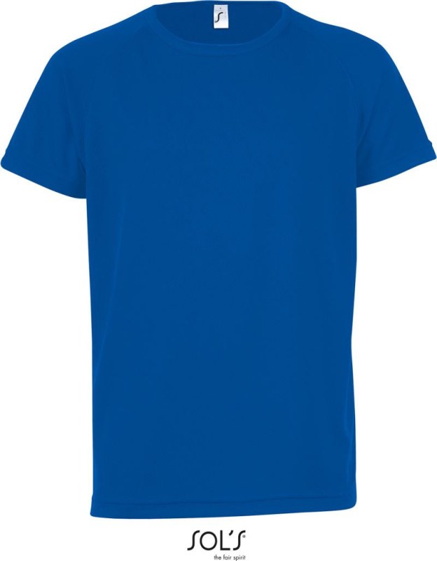 SOL´S Sporty Kids Dětské raglánové sportovní tričko 25.1166 royal blue