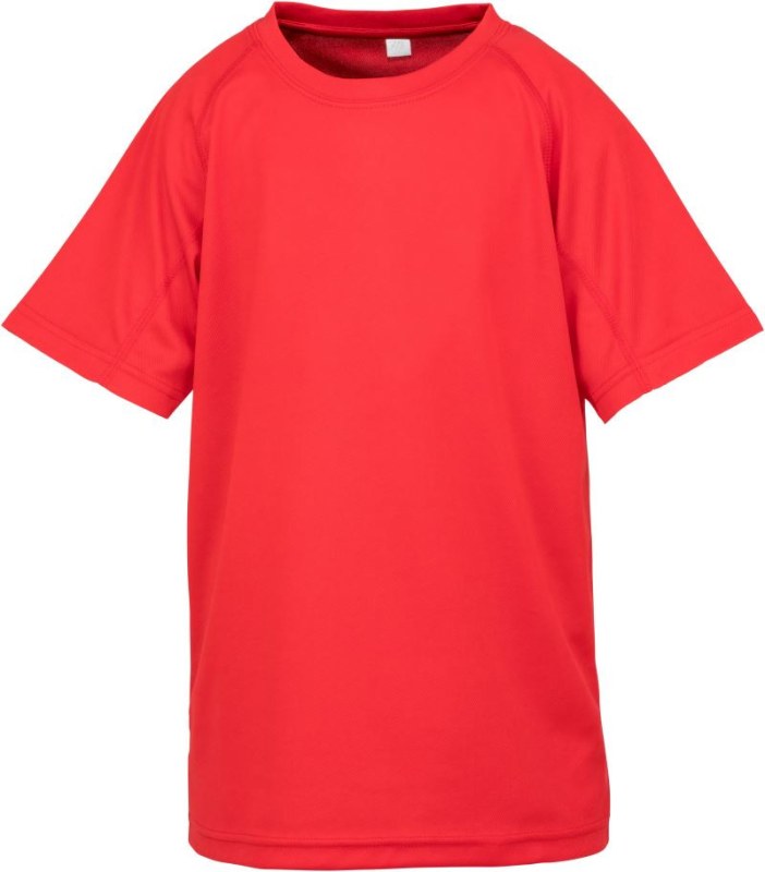 Spiro S 287J Dětské sportovní tričko "Aircool" 29.287J red
