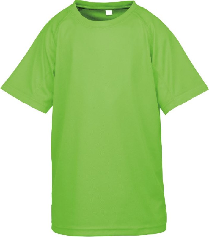 Spiro S 287J Dětské sportovní tričko "Aircool" 29.287J lime