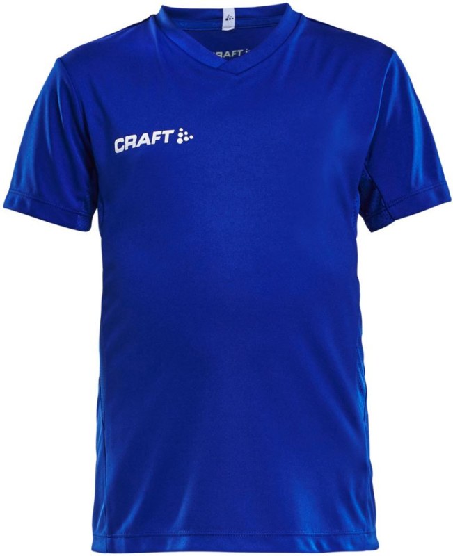 Craft Teamwear Squad Go Jersey Solid Jr Dětské sportovní tričko s&nbsp;výstřihem do V 82.5582 club cobolt - Pro děti pro děti trička