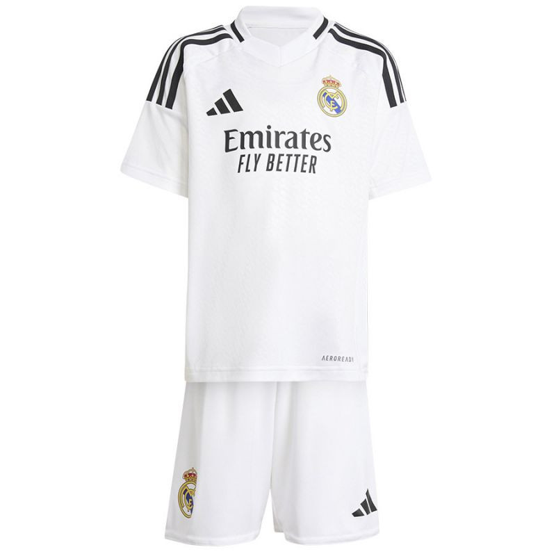 Adidas Real Madrid juniorská fotbalová souprava 24/25 Home Mini IT5175 - Pro děti soupravy