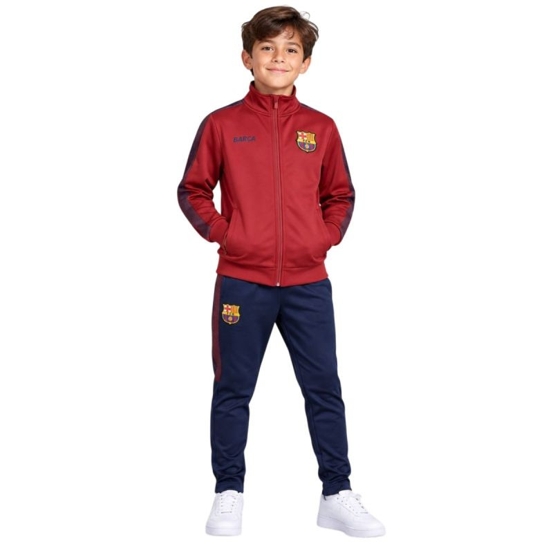 FC Barcelona souprava junior Tracksuit Barca 5002CHCLAP - Pro děti soupravy