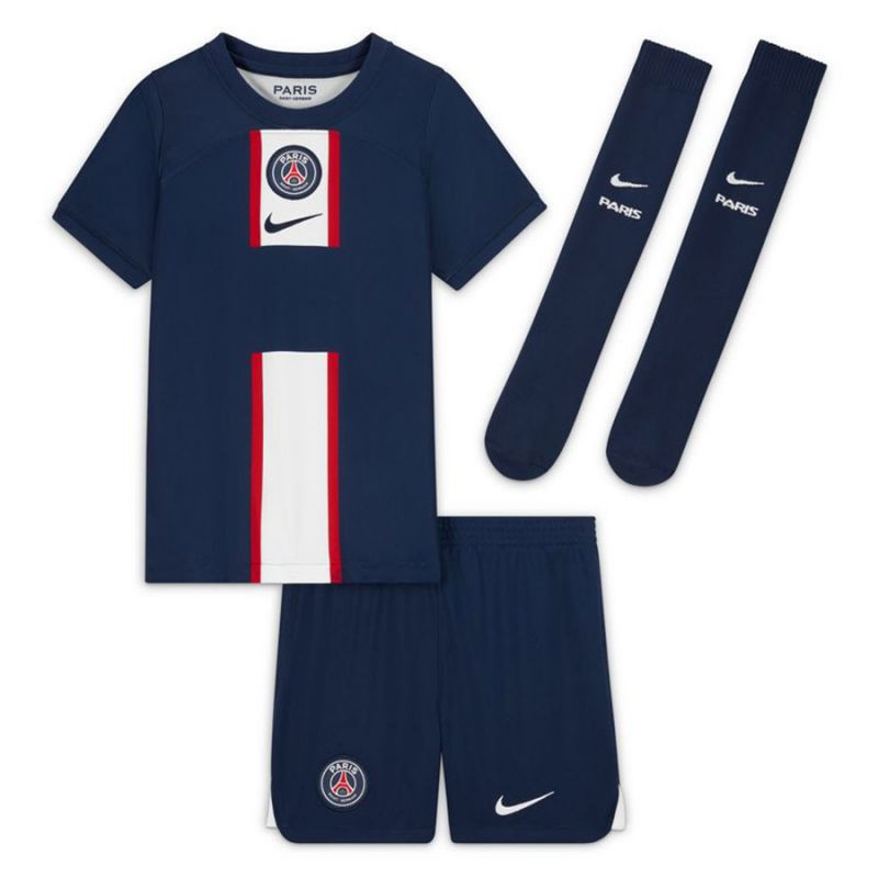 PSG 2022/23 Dětské domácí fotbalové tričko DJ7897-411 - Nike - Pro děti soupravy