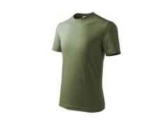 Malfini Basic Jr MLI-13809 khaki tričko