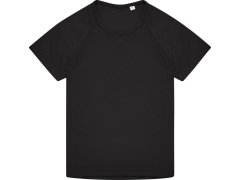 B&C Active T /kids Dětské sportovní tričko "Active" 01.ATK4 black