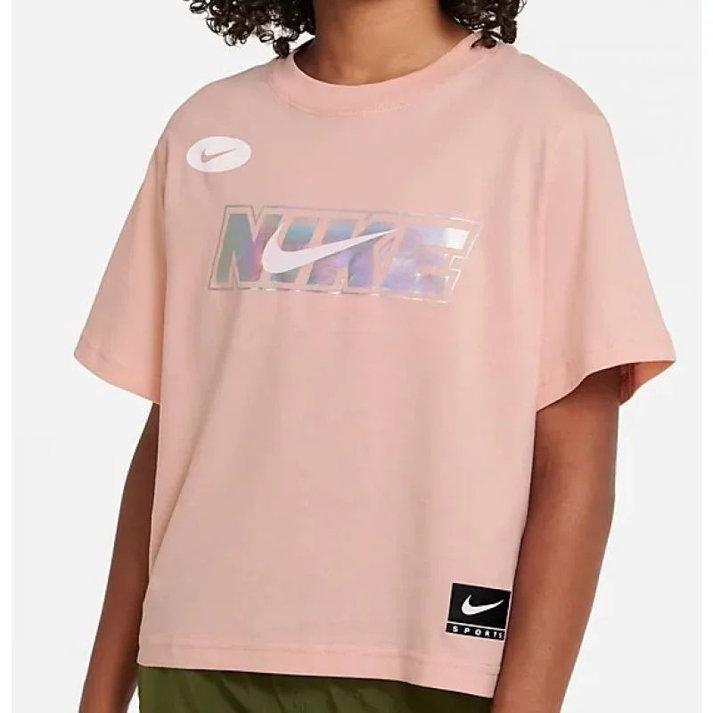Dívčí tričko Sportswear Jr DX1724 800 - Nike - Pro děti trička
