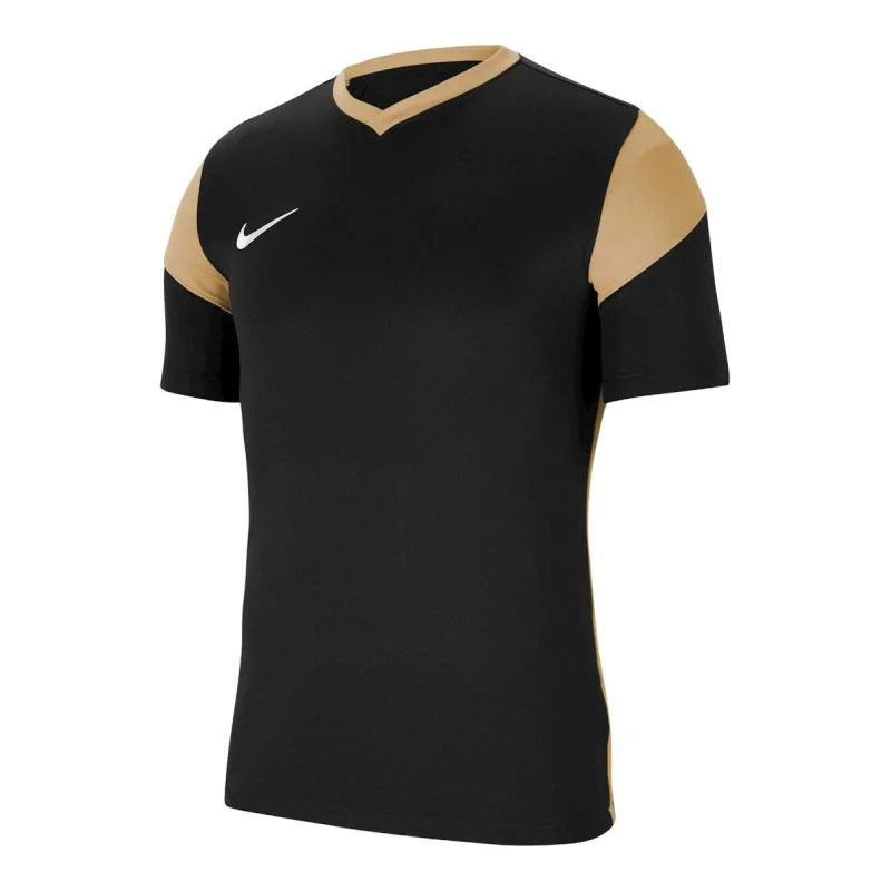 Junior tréninkové tričko Dri-FIT Park Derby III M CW3833-010 Černá se zlatou - Nike - Pro děti trička