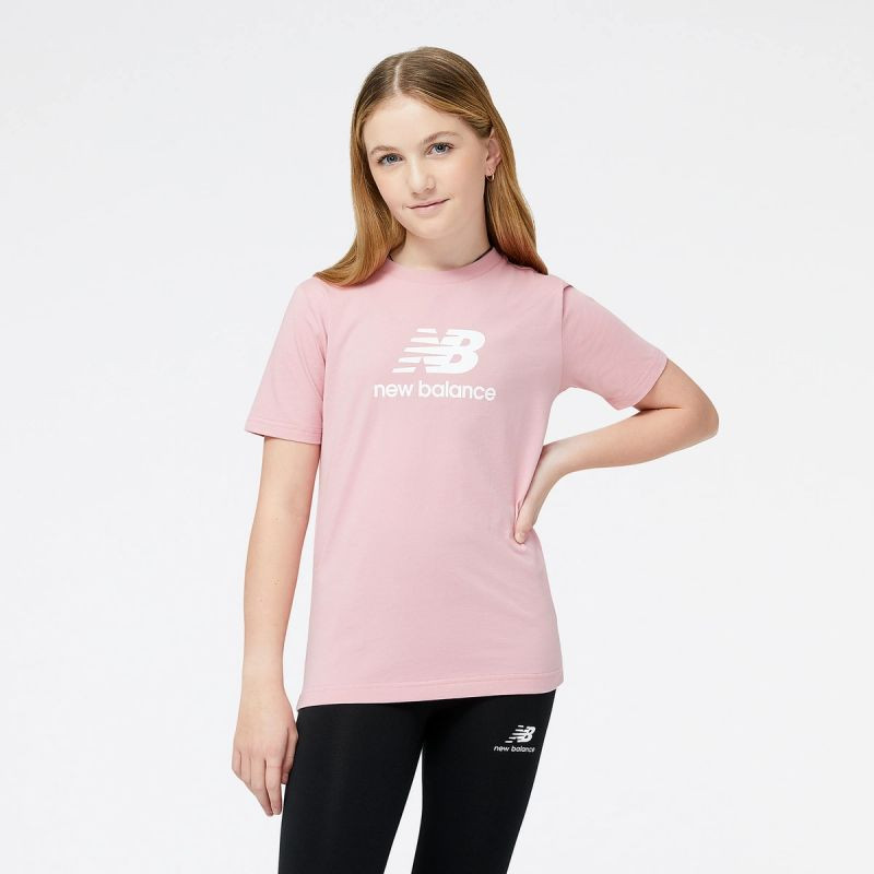 New Balance Essentials Stacked Logo Co Hao Jr tričko YT31541HAO dětské - Pro děti trička