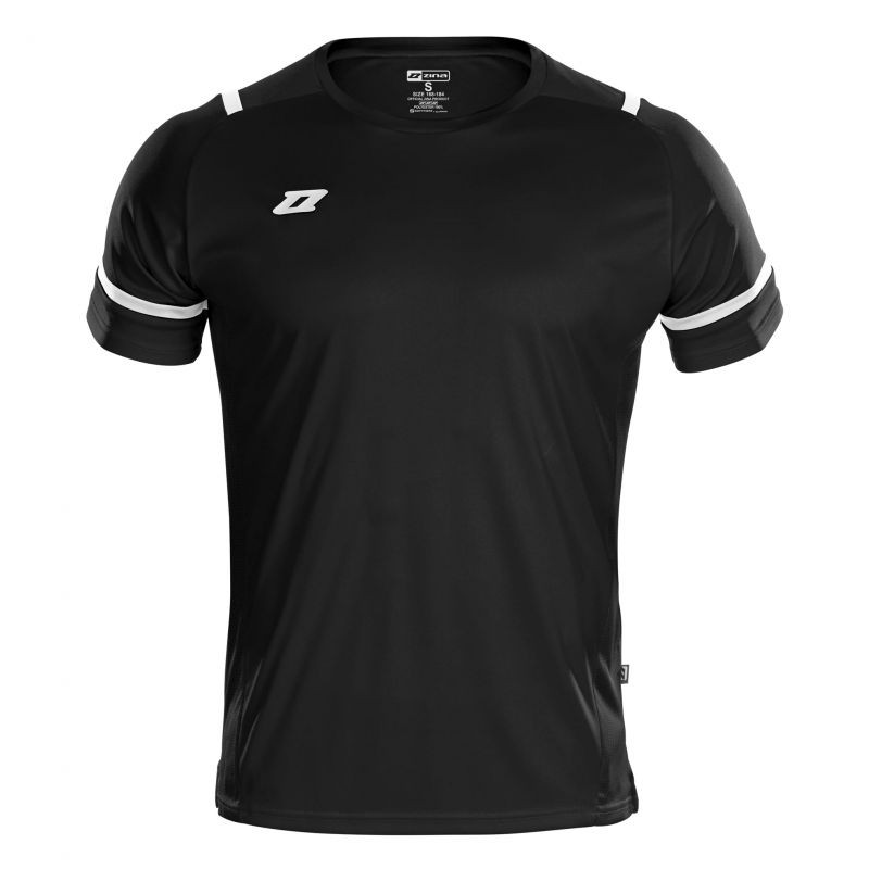 Fotbalové tričko Zina Crudo Jr 3AA2-440F2 černá / bílá - Pro děti trička