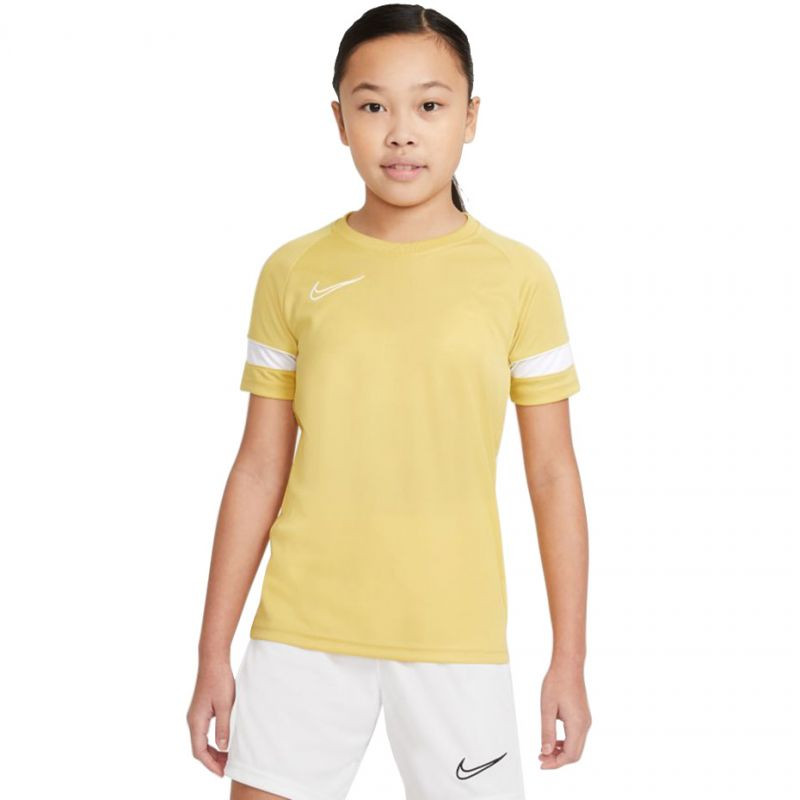 Dětské tréninkové tričko NK Df Academy21 SS Jr CW6103 700 - Nike - Pro děti trička