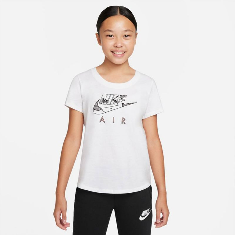 Dívčí tričko Sportswear Mascot Scoop Jr DQ4380 100 - Nike - Pro děti trička