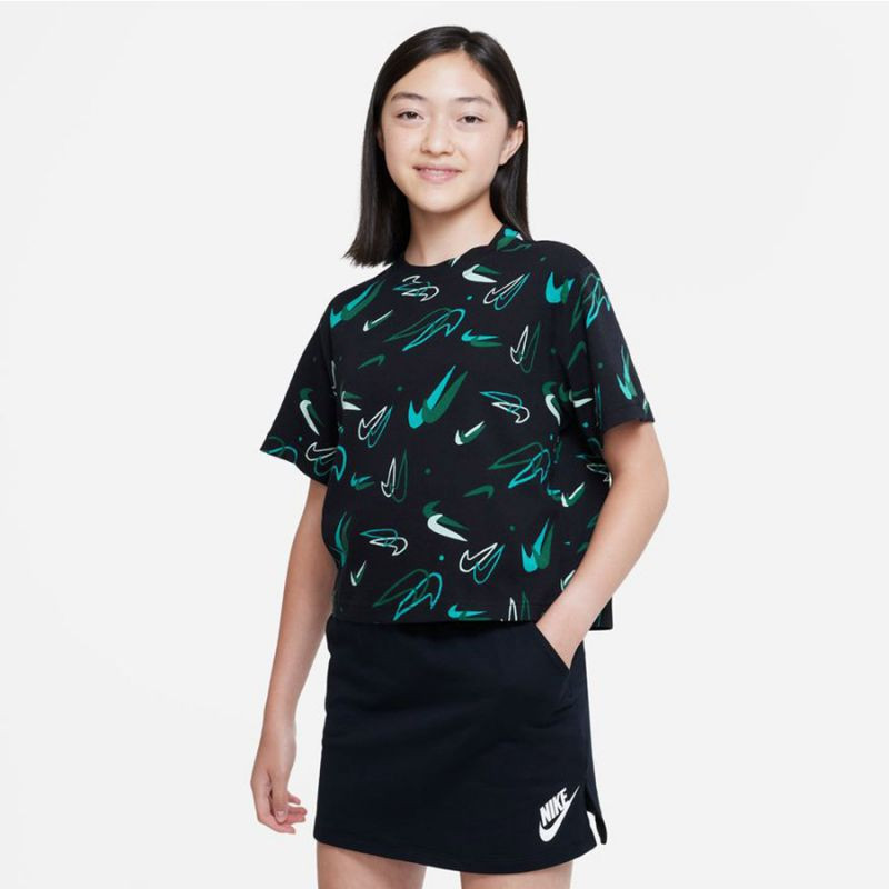 Dívčí tričko Sportswear Jr DV0568 010 - Nike - Pro děti trička