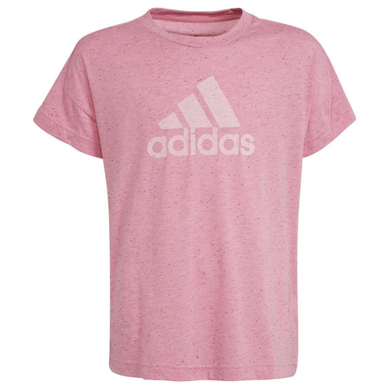 Dívčí tričko Badge of Sport Jr HM2648 - Adidas - Pro děti trička