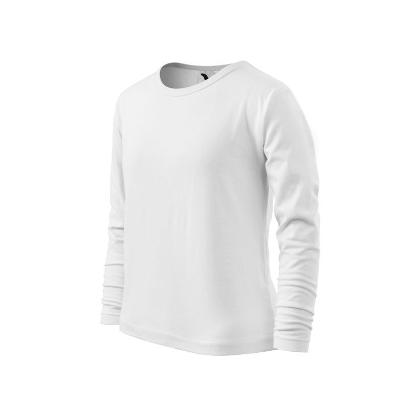 Tričko Malfini Fit-T LS Jr MLI-12100 bílá - Pro děti trička