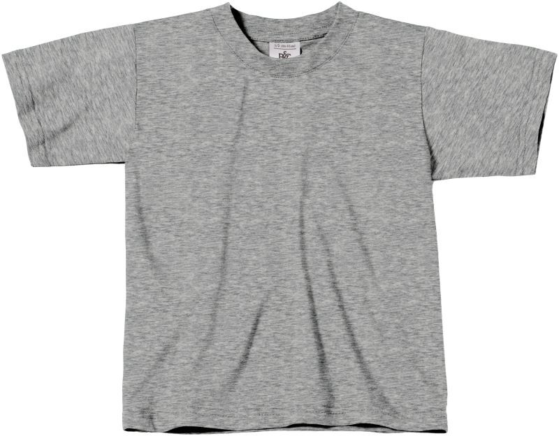 B&C Exact 150 /kids Dětské tričko 01.0300 sport grey - Pro děti trička