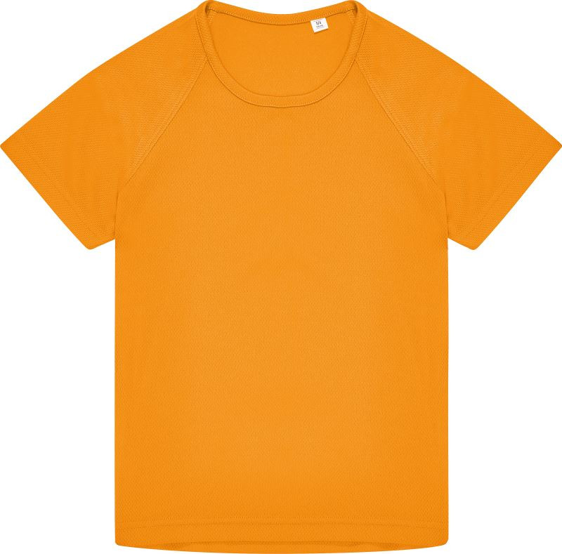 B&C Active T /kids Dětské sportovní tričko "Active" 01.ATK4 meta orange - Pro děti trička
