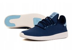 Pánské sportovní boty PW Tennis HU GZ9531 Tmavě modrá s bílou - Adidas