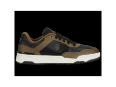 K-Swiss Match Pro LTH – pánské kožené sportovní boty, barva černá/hnědá (08905-003-M) – tenisky