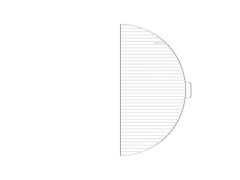 Bonfeu BonGrill ½ Ø 120 VGRH6.1200