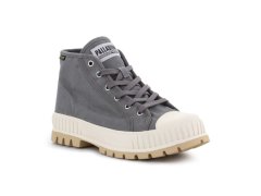 Unisex Pallashock Mid OG Granite Gray U 76681-070-M - Palladium