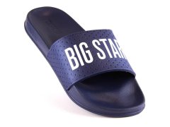 Big Star M INT1905C tmavě modré pěnové sportovní žabky