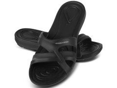 AQUA SPEED Žabky Panama Black