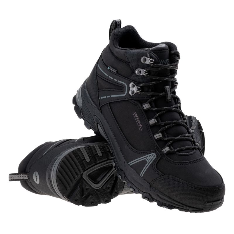 Pánské trekové boty Hapiter Mid Wp 92800330758 - Hi-Tec - Pro muže boty