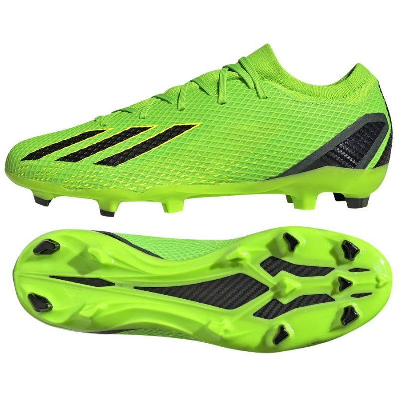 Pánské kopačky / tenisky X Speedportal.3 FG M GW8455 neon zelená - Adidas - Pro muže boty