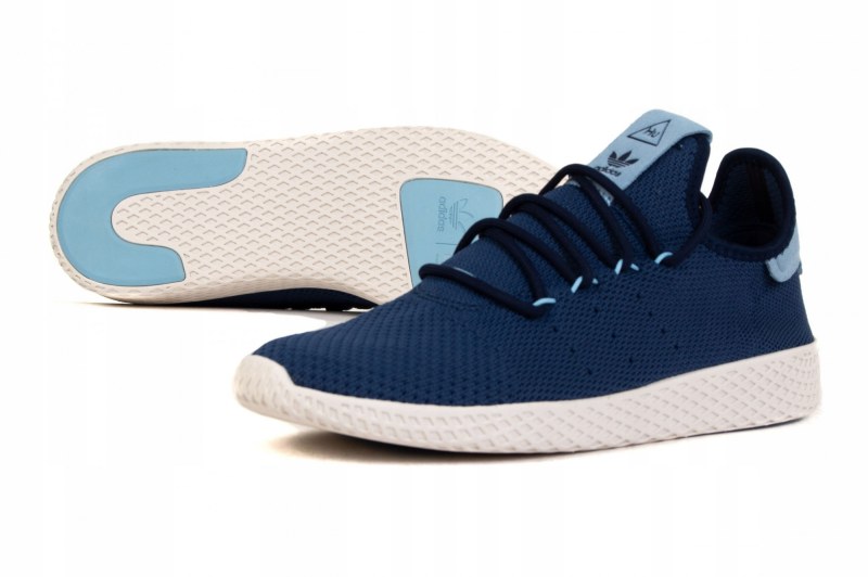 Pánské sportovní boty PW Tennis HU GZ9531 Tmavě modrá s bílou - Adidas - Pro muže boty
