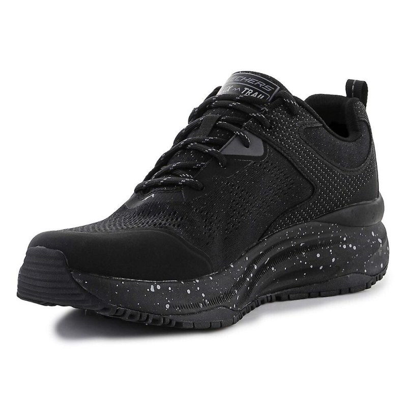 Pánské sportovní boty D.lux Trail 237336-BBK Černá - Skechers - Pro muže boty