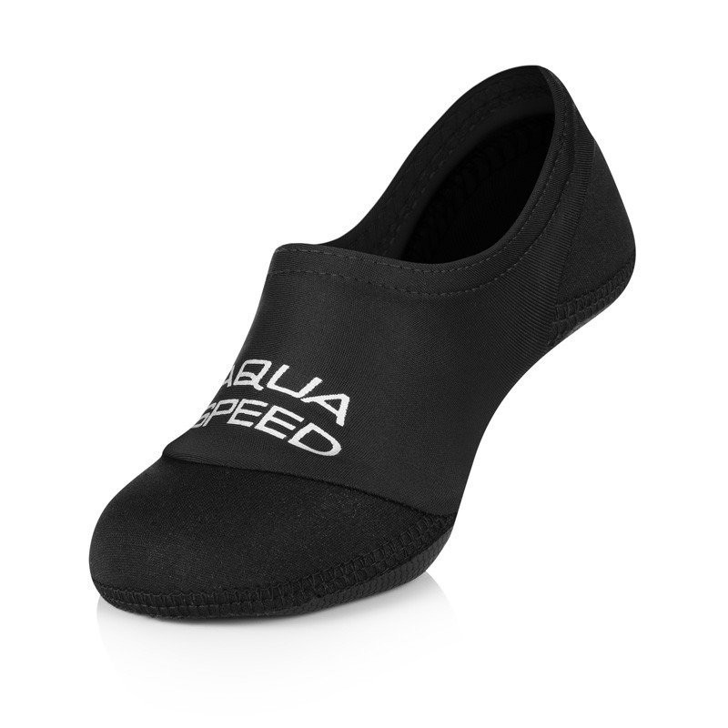 Unisex ponožky na plavání 177 Neo Pattern 07 černé - AQUA SPEED - Pro muže boty