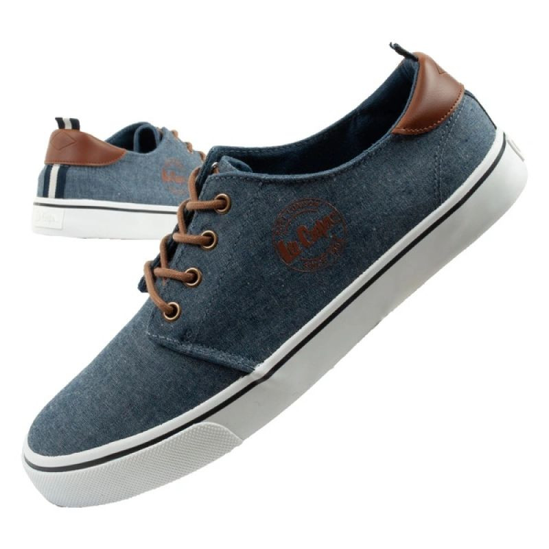 Lee Cooper sportovní obuv pánské trenéři módní denim pohodlné