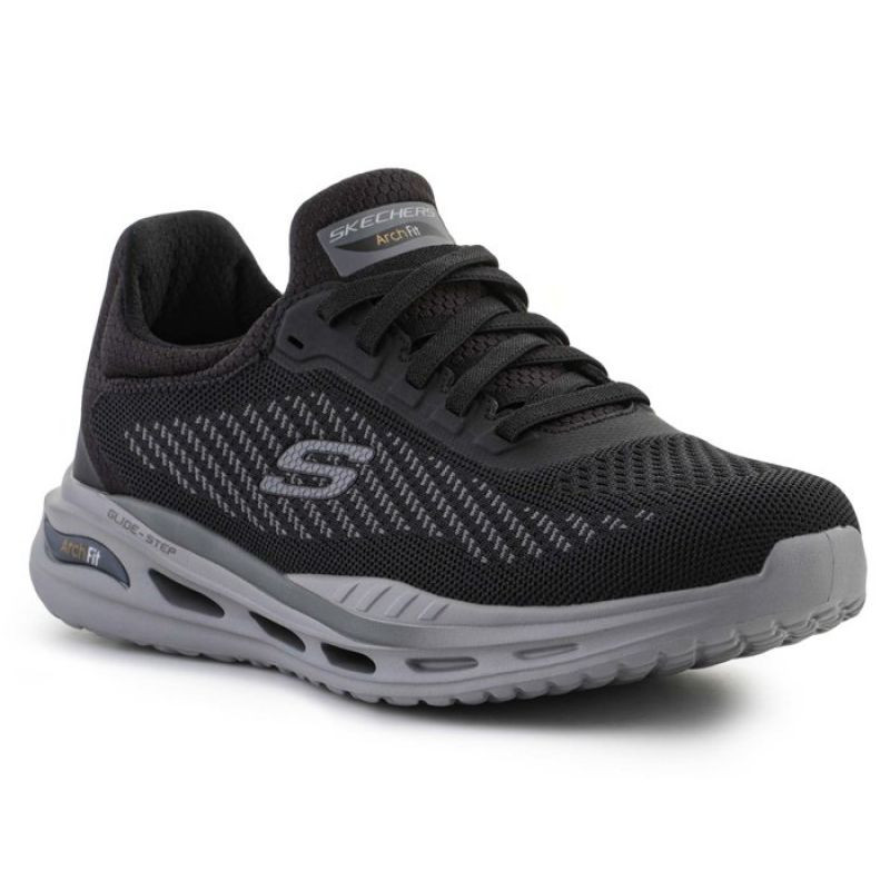 Skechers Arch Fit Orvan-Trayver M 210434-BLK - Pro muže boty