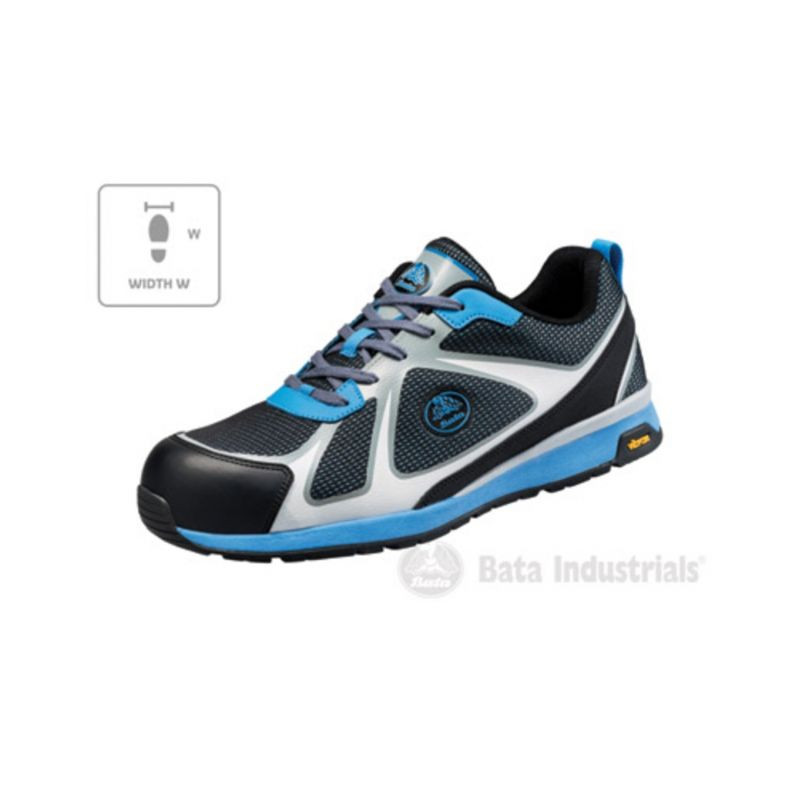 Baťa Industrials Bright 021 U MLI-B20B5 boty v modré barvě - Pro muže boty