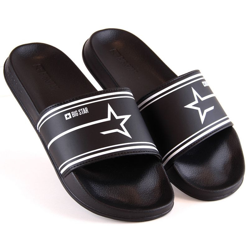 Big Star M INT1904A černé sportovní žabky - Pro muže boty
