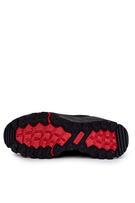 Pánské nízké trekingové boty Memory Foam Big Star KK174126 Černe - Pro muže boty