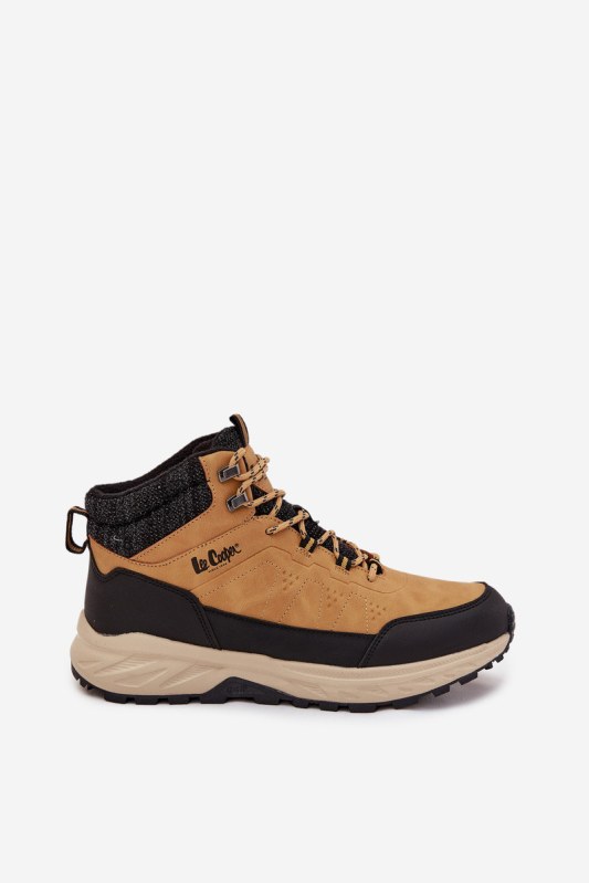 Pánské trekové boty s izolací Lee Cooper LCJ-25-01-3724M Camel