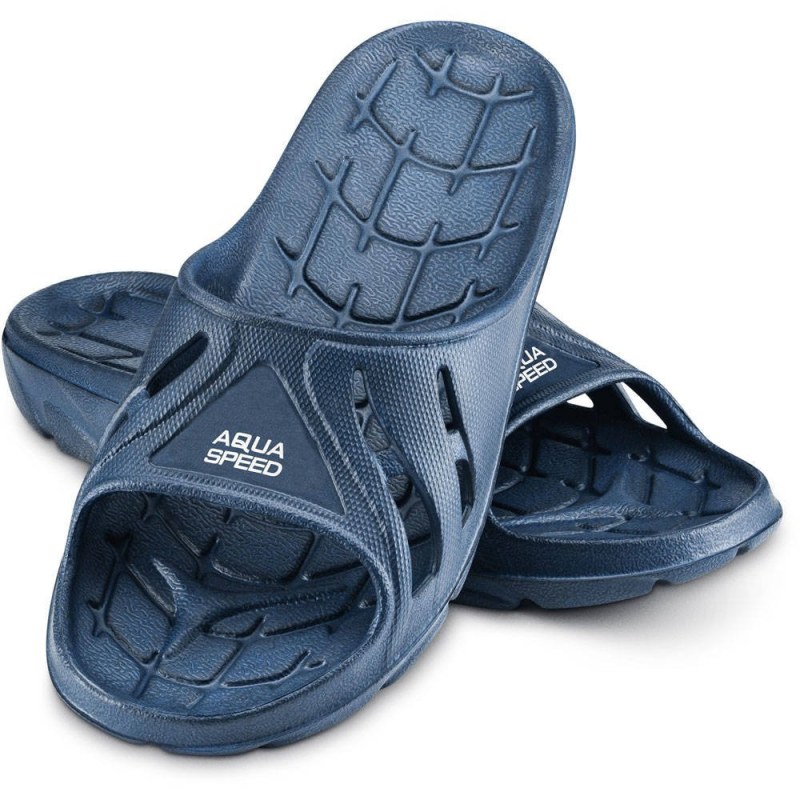 Žabky AQUA SPEED Alabama Navy Blue - Pro muže boty