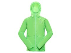 Pánská ultralehká bunda s impregnací ALPINE PRO BIK neon green gecko