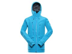 Pánská bunda s membránou ptx ALPINE PRO CORT neon atomic blue