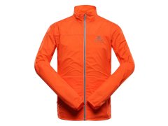 Pánská ultralehká bunda s impregnací ALPINE PRO SPIN spicy orange