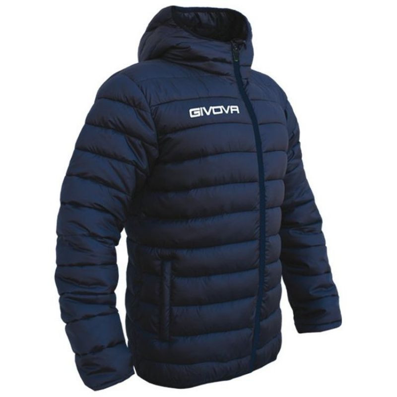 Pánská bunda s kapucí G013-0004 tm.modrá - Givova - Pro muže bundy a vesty