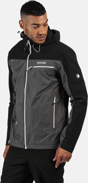 Pánská outdoorová bunda Highton Stret Jkt RMW322-699 - tmavě šedá - Regatta - Pro muže bundy a vesty