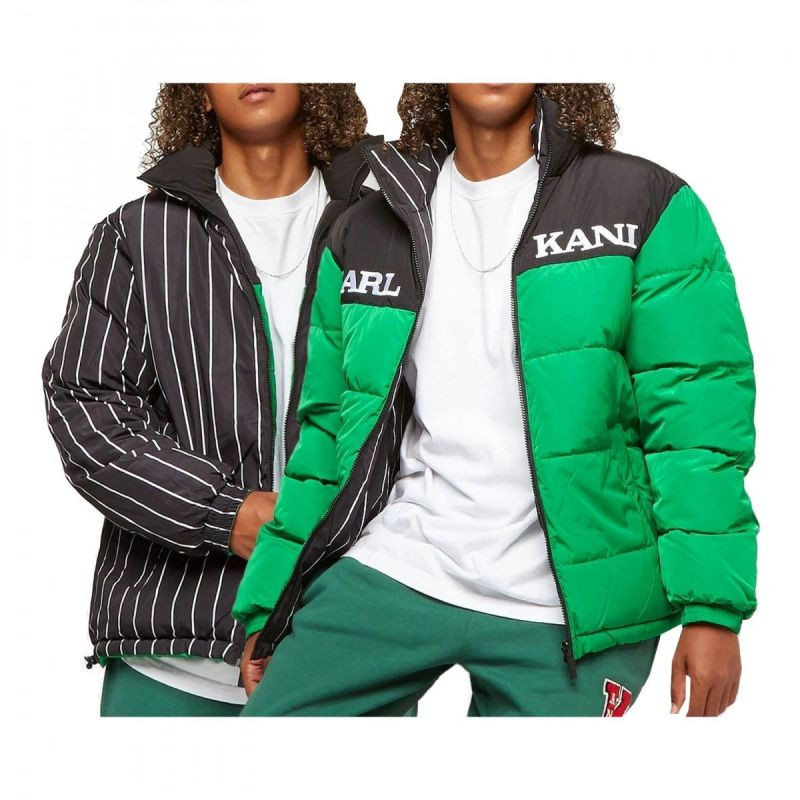 Karl Kani Retro Block Reversible Puffer Jacket M 6076822 pánské - Pro muže bundy a vesty