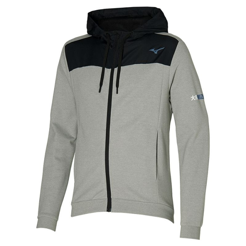 Bunda Mizuno Sweat Jacket M K2GC200105 - Pro muže bundy a vesty