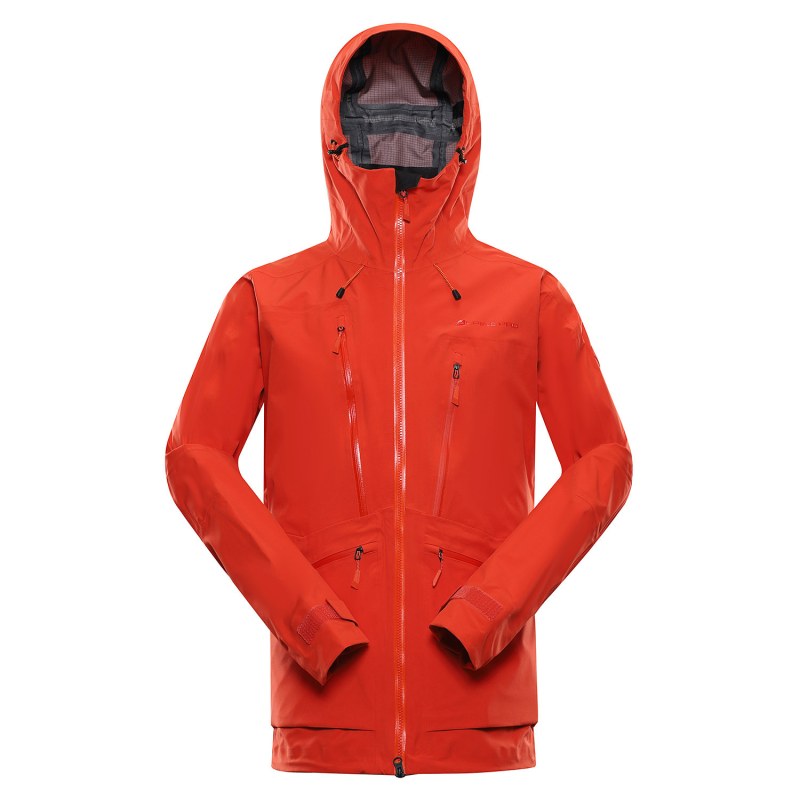 Pánská bunda s membránou ptx ALPINE PRO CORT orange.com - Pro muže bundy a vesty