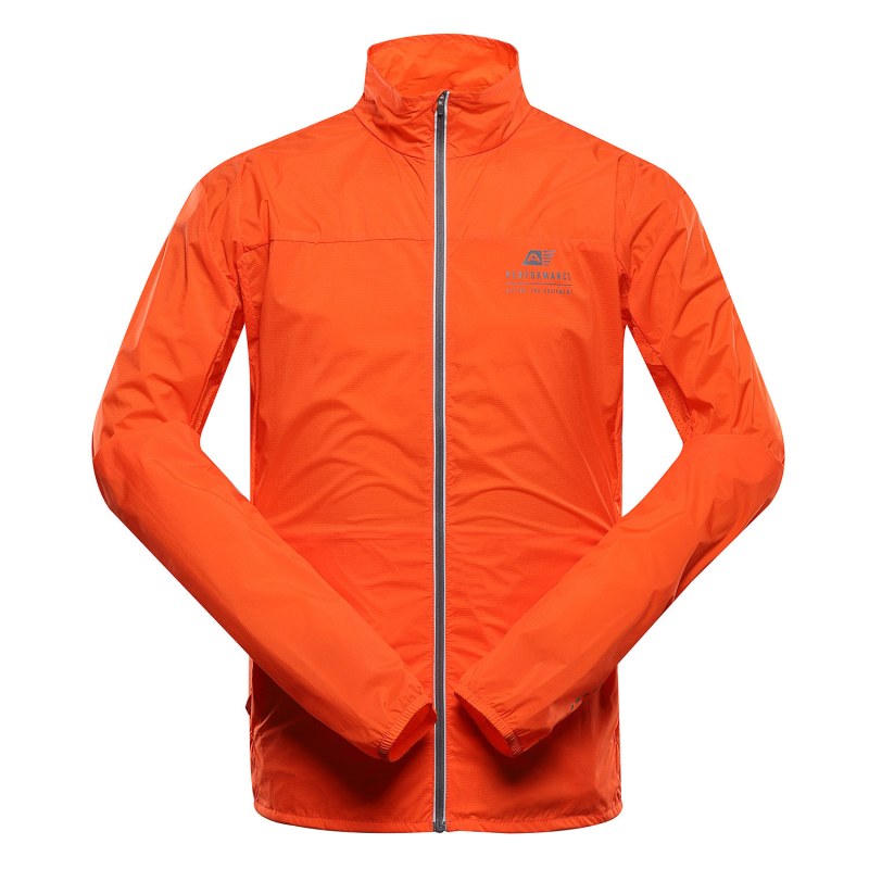 Pánská ultralehká bunda s impregnací ALPINE PRO SPIN spicy orange - Pro muže bundy a vesty